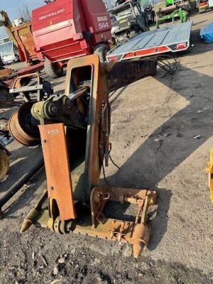JCB Inner Boom Section with Pin & Cone Carriage