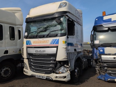 2016 DAF XF510 6x2 Mini Midlift Tractor Unit