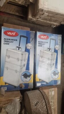 Unused Aluminium Trolley Storage Case