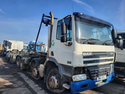 2011 DAF CF85 360 8x4 Hook Loader