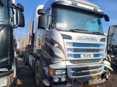 2016 Scania R450 6x2 Drawbar Log Carrier Rigid