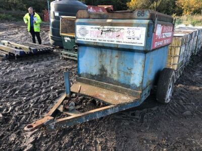 Fuel Flask 250 Drawbar Bunded Fuel Bowser