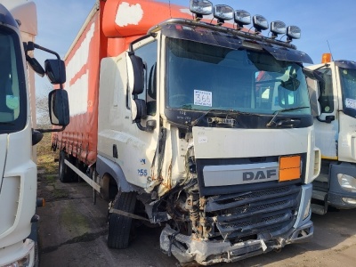 2016 DAF CF310 4x2 Curtainside Rigid