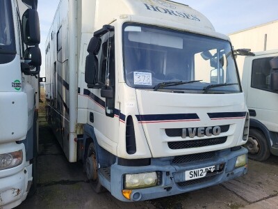 2012 Iveco 4x2 Horsebox