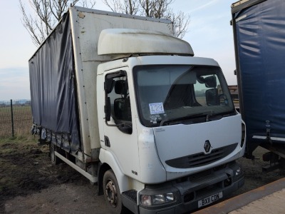 2011 Renault Midlum 180 4x2 Curtainside Rigid