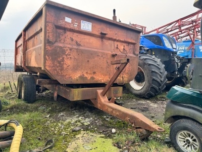 Griffiths Tandem Axle Drawbar Tipping Trailer 