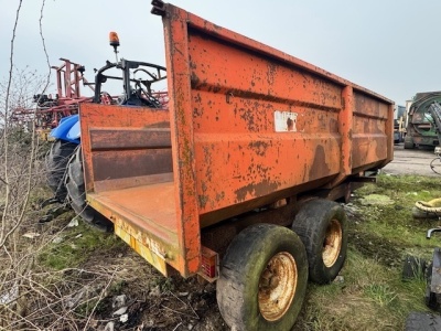 Griffiths Tandem Axle Drawbar Tipping Trailer  - 9