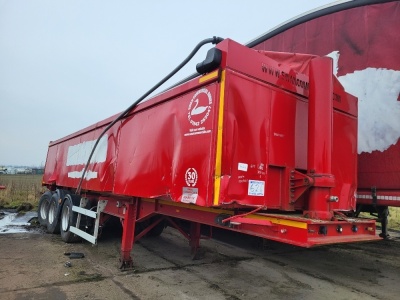 Swan Triaxle Alloy Body Tipping Trailer