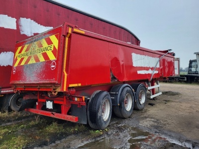 Swan Triaxle Alloy Body Tipping Trailer - 4