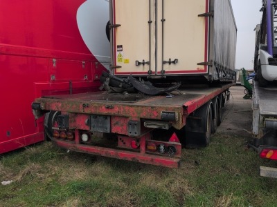 2012 SDC Triaxle Flat Trailer - 4