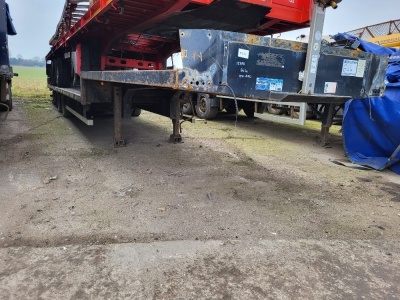 2019 Montracon Triaxle Stepframe Flat Trailer