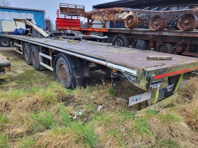2012 Cartwright 15.8m Triaxle Flat Trailer - 4