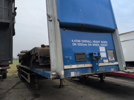 2017 Lawrence David Tri Axle Flat Trailer