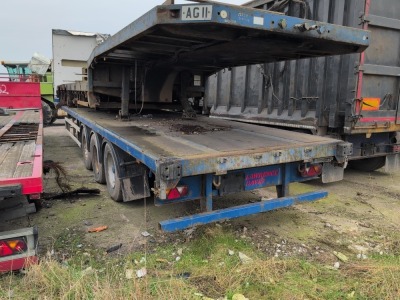 2017 Lawrence David Tri Axle Flat Trailer - 4