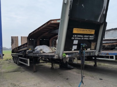 2017 Lawrence David Triaxle Flat Trailer 