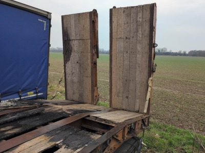 2008 King Trailers Tri Axle Low Loader Trailer