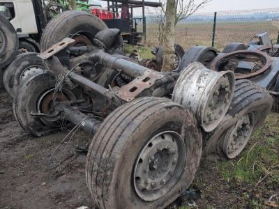 3x Mercedes Axles, Disc Brakes & Alloy Wheels