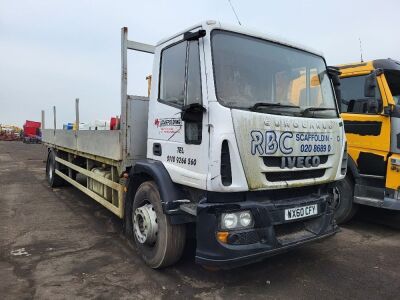 2008 Iveco 180E25 Euro Cargo 4x2 Dropside Flat