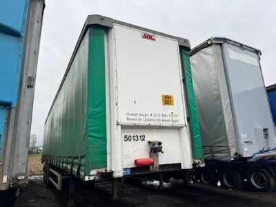 2013 SDC Tria Axle Curtainside Trailer