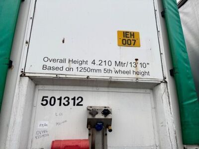2013 SDC Tria Axle Curtainside Trailer - 2