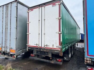 2013 SDC Tria Axle Curtainside Trailer - 6