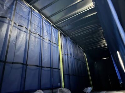 2002 Cartwright Tandem Axle Step Frame Curtainside Trailer - 6