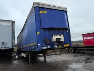 Krone Triaxle Curtainside Trailer