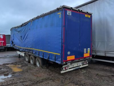 Krone Triaxle Curtainside Trailer - 3