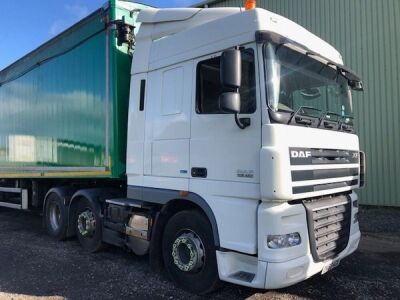 2013 DAF XF105 460 6x2 Midlift Tractor Unit - 2