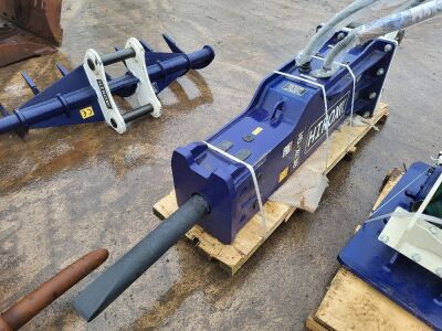 New & Unused Hirox HDX30 Hydraulic Breaker - 65mm Pins