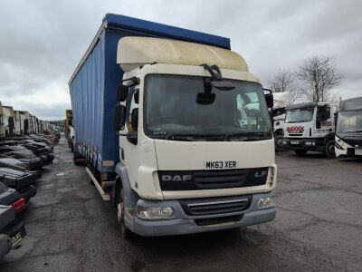 2013 DAF LF45 160 4x2 Curtainside Rigid