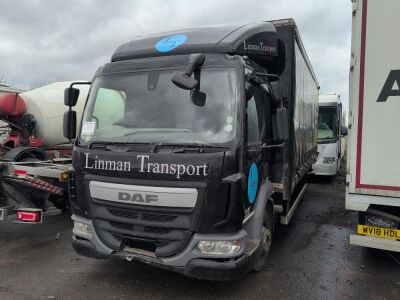2017 DAF LF150 4x2 Curtainside Rigid