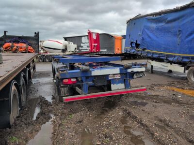 2015 Dennison Triaxle Skeletal Trailer - 2
