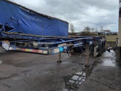 2015 Dennison Triaxle Skeletal Trailer - 3