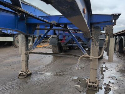 2015 Dennison Triaxle Skeletal Trailer - 4