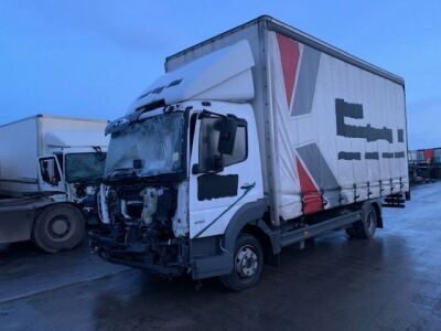 2020 Mercedes Atego 816 Curtainside Rigid