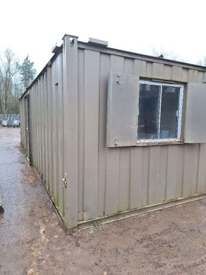 30ft x 10ft Antivandal Site Cabin