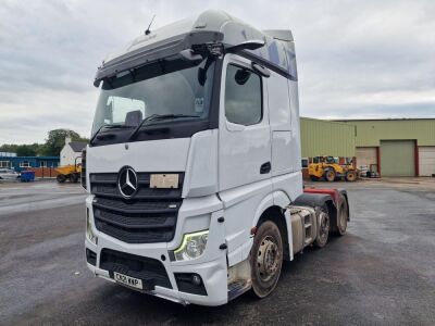 2021 Mercedes Actros 6x2 Midlift Tractor Unit