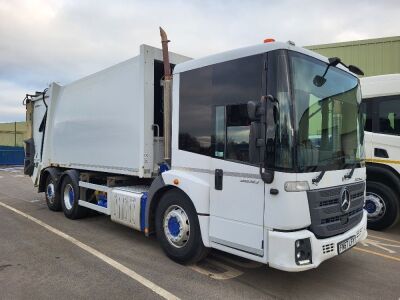 2018 Mercedes 2630 Econic 6x2 Rear Lift Refuse Vehicle