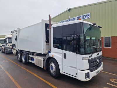 2016 Mercedes 6x2 Rear Steer Refuse Vehicle