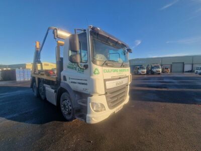 2015 DAF CF330 6x2 Telescopic Skip Loader