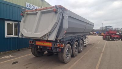 2004 Kelberg T25-6725 Triaxle Tipping Trailer  - 5