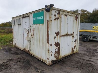 8ft x 12ft Anti Vandal Site Office Container