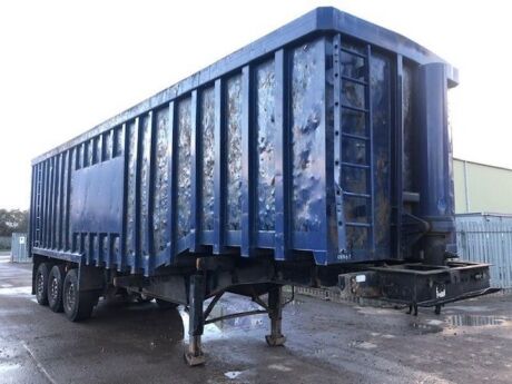 2007 Euro Trailers Triaxle Scrap Spec Tipping Trailer