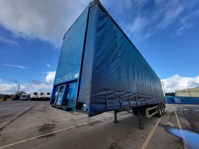 2001 General Trailers Triaxle Curtainside