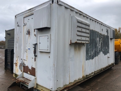 20ft Container c/w 30 Kva Generator + Switchgear