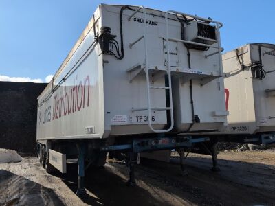 2022 Fruehauf Triaxle Alloy Body Tipping Trailer