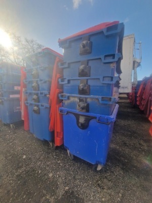 10x 110ltr Wheelie Bins - 3