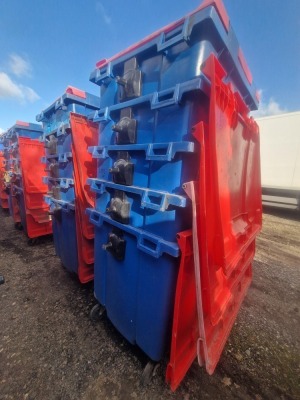 10x 110ltr Wheelie Bins - 2