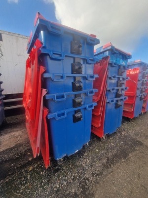 10x 110ltr Wheelie Bins - 4